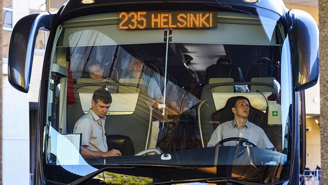 автобус в Хельсинки