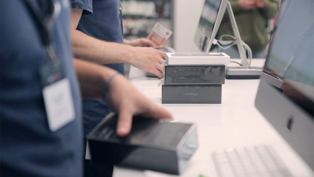 Покупка iPhone