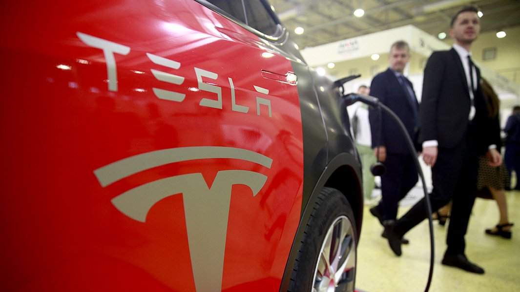 тесла зарядка