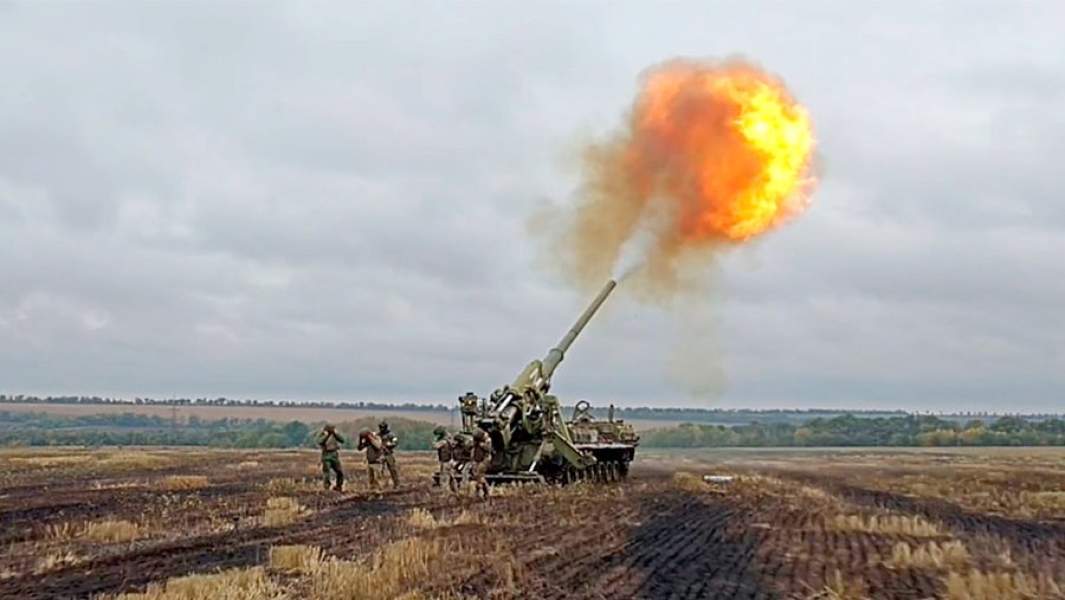 Работа артиллерии