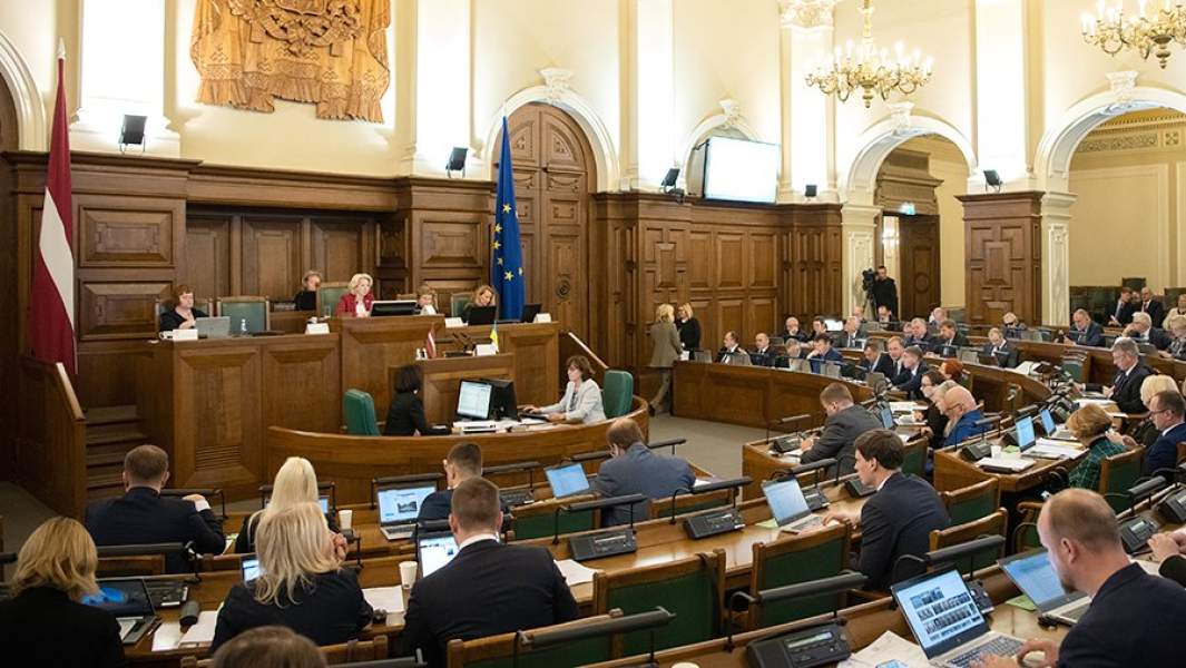 Заседание Cейма Латвии