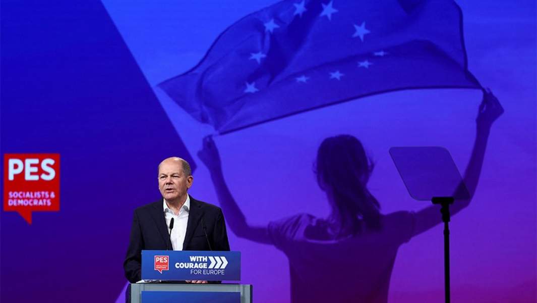 Канцлер Германии Олаф Шольц