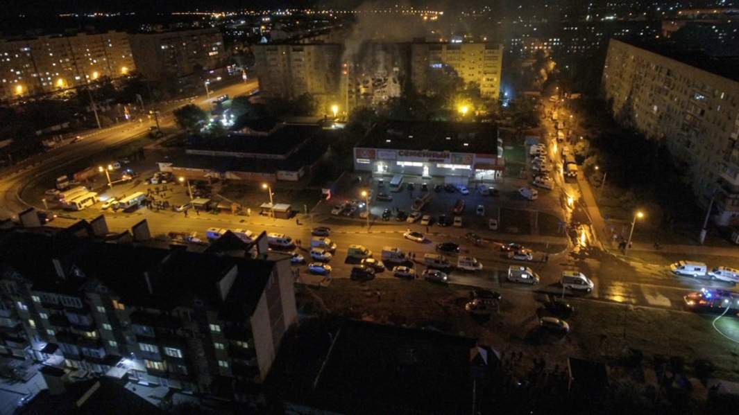 Авиакатастрофа самолета Су-34 в Ейске