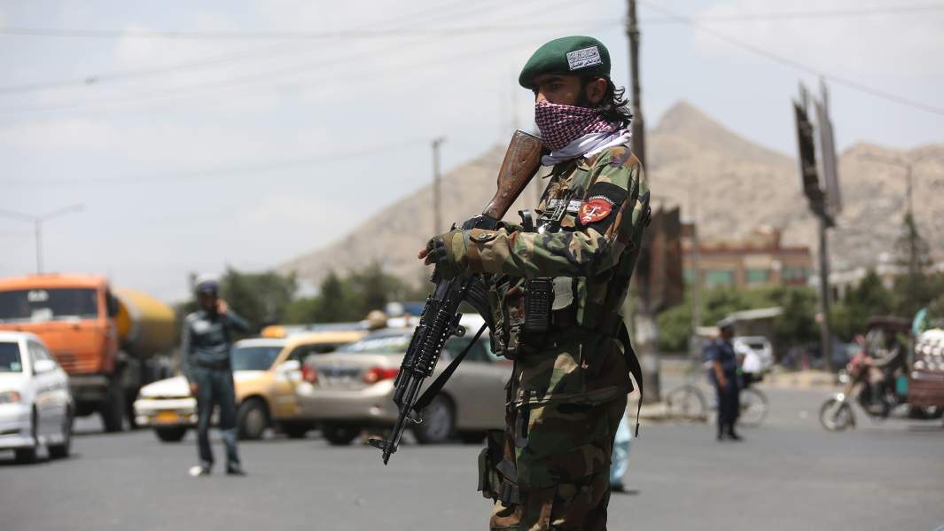 Афганские сотрудники безопасности