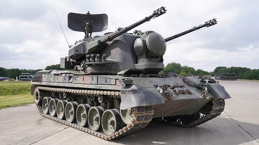 Зенитная самоходная установка (ЗСУ) Gepard