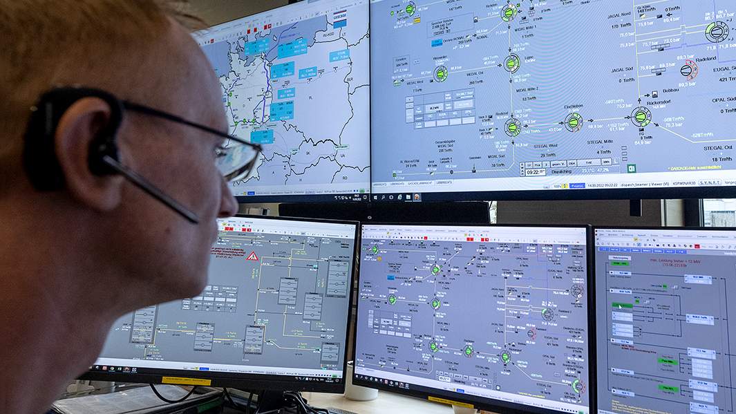 сеть магистральных газопроводов германия