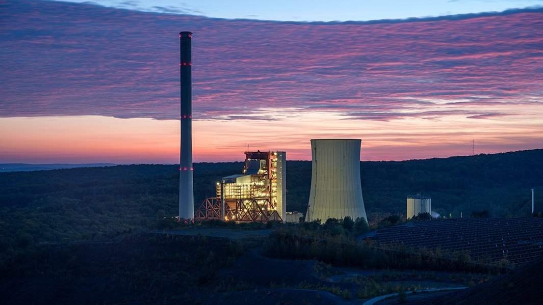 Не работающая энергетическая станция