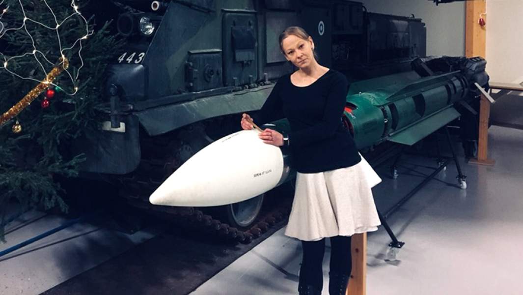 Журналистка Лаура Халминен