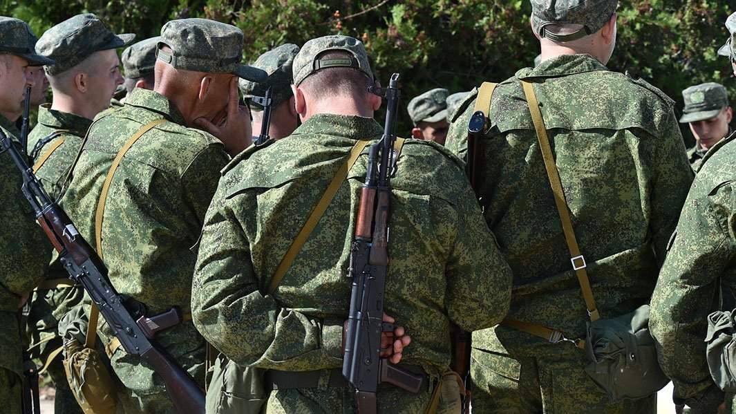 Мобилизация солдаты РФ