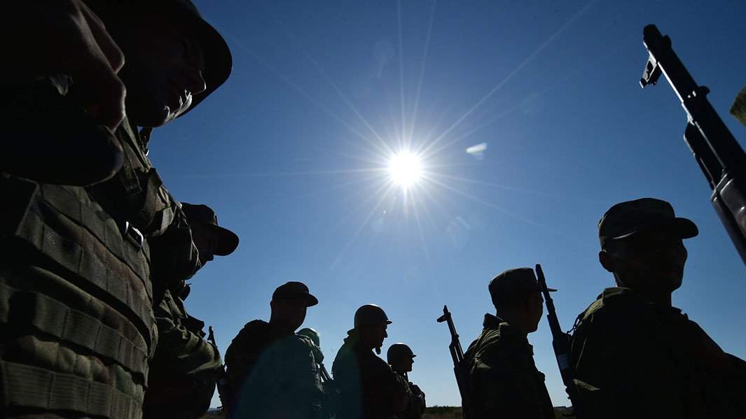 Мобилизация солдаты РФ