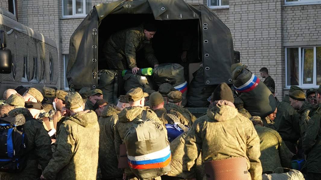 Мобилизация солдаты РФ