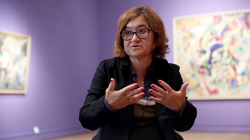 Генеральный директор Третьяковской галереи Зельфира Трегулова