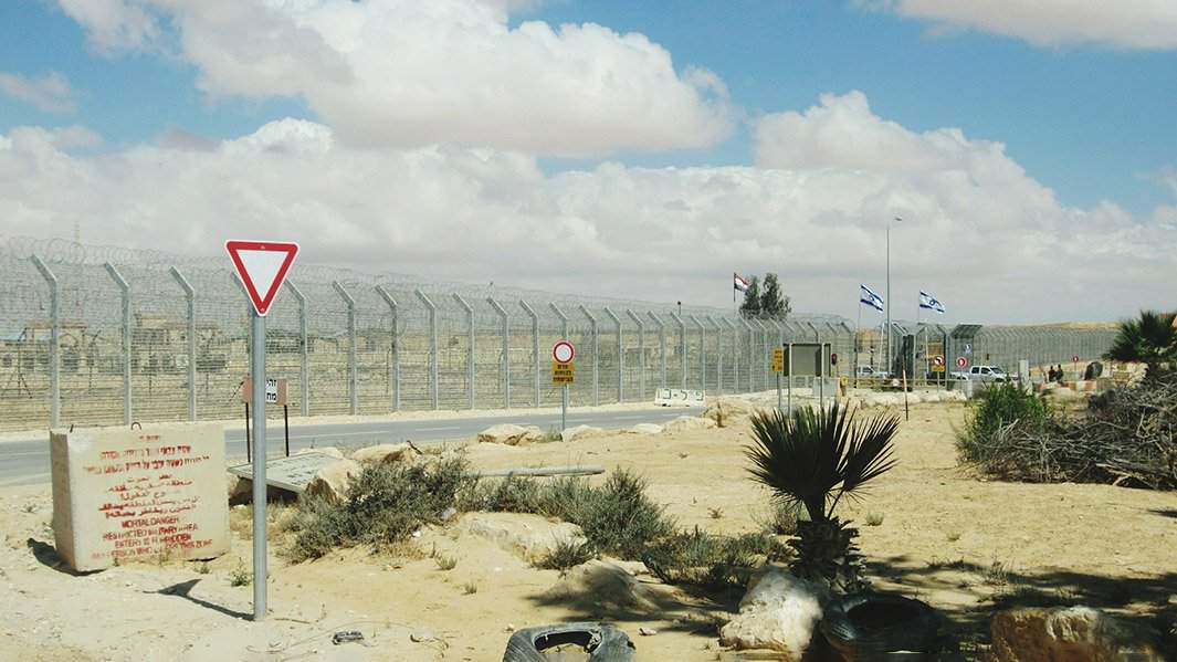 Израиль граница