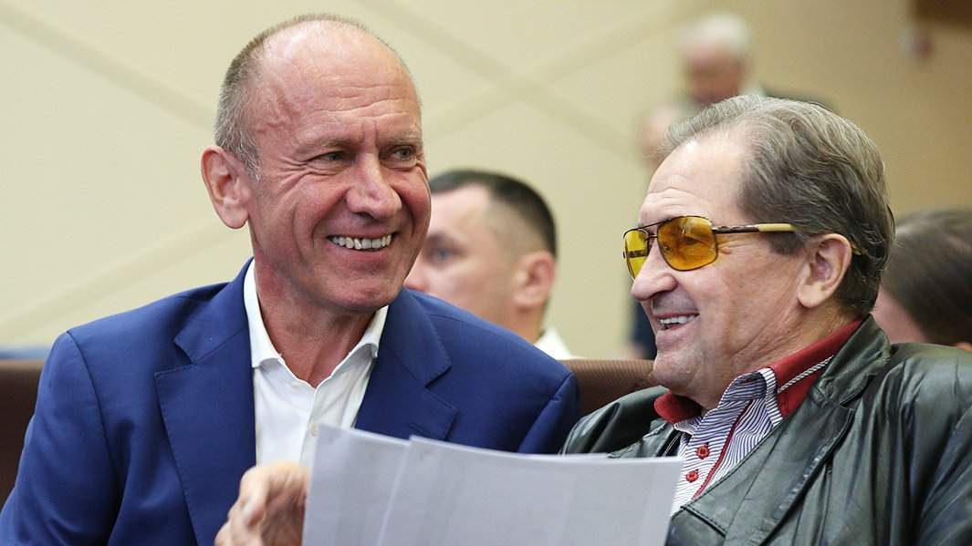 Вице-президент Союза биатлонистов России (СБР), президент федерации биатлона Московской области Алексей Нуждов на отчетно-выборной конференции Союза биатлонистов России (СБР) в Москве.