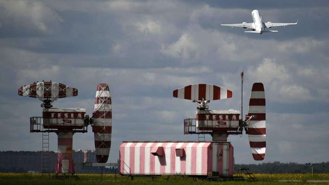 Самолет во время взлета