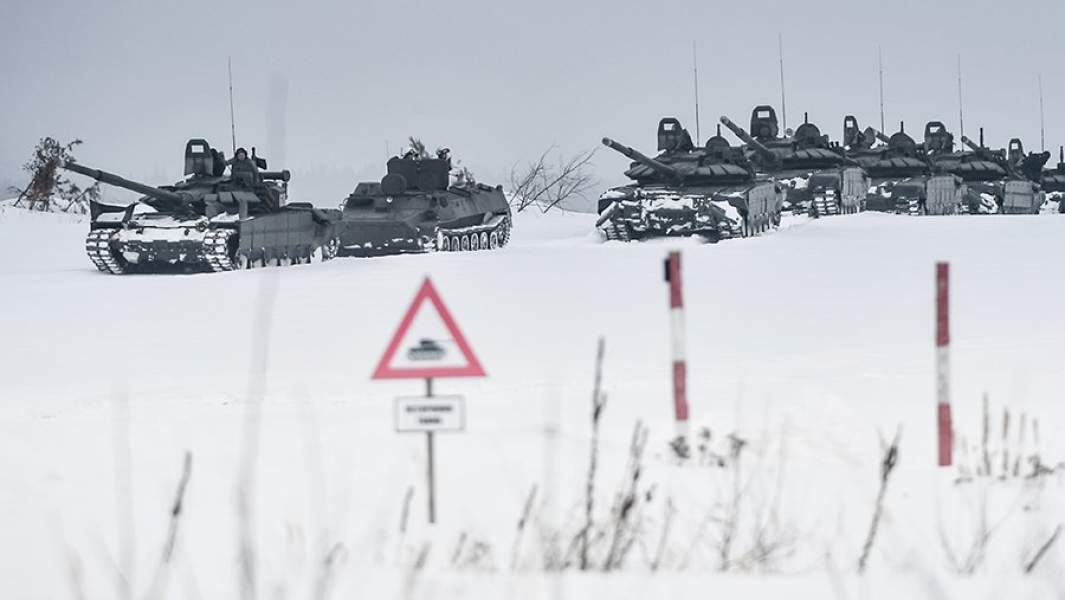 Колонна танков