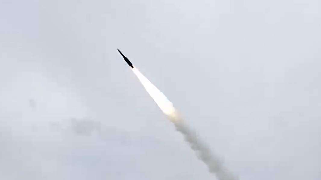 Пуск ракеты по украинским объектам военного управления и энергетики.