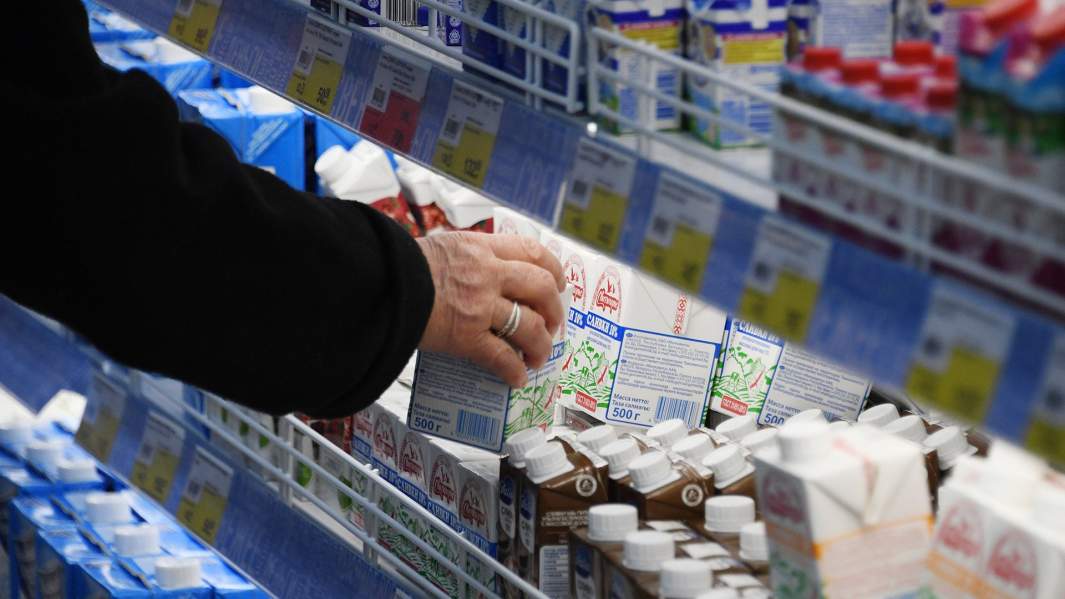 молоко сливки 