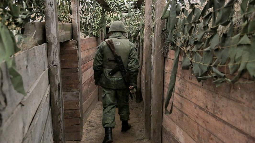 донецк окоп