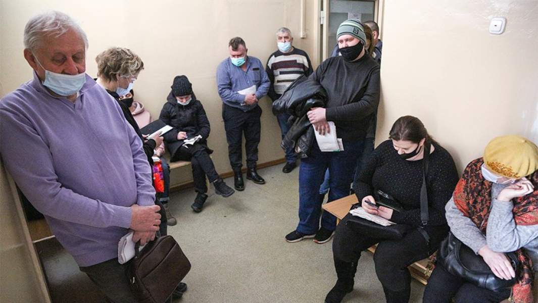 Очередь в поликлинике