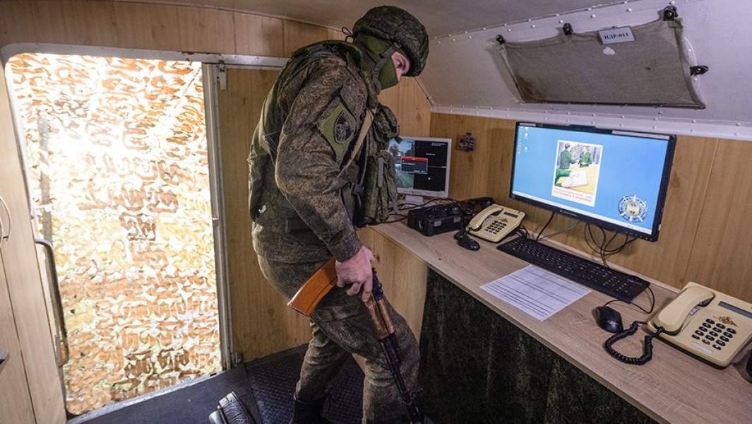 Военнослужащий подразделений войск связи Центрального военного округа в зоне проведения специальной военной операции