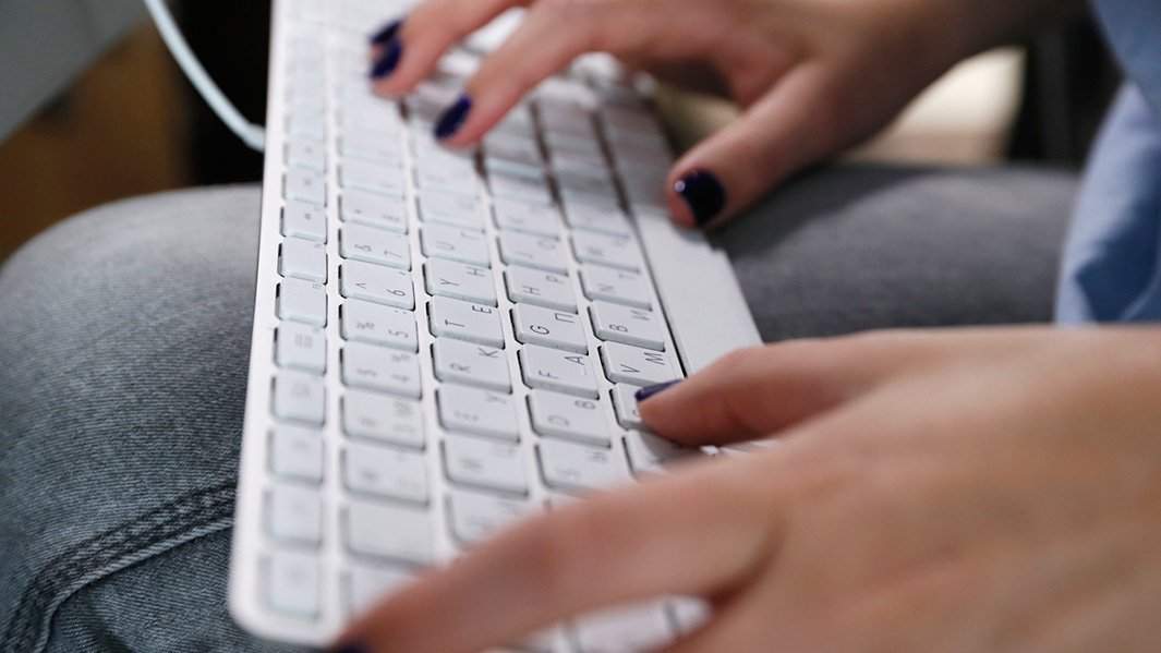 Клавиатура руки