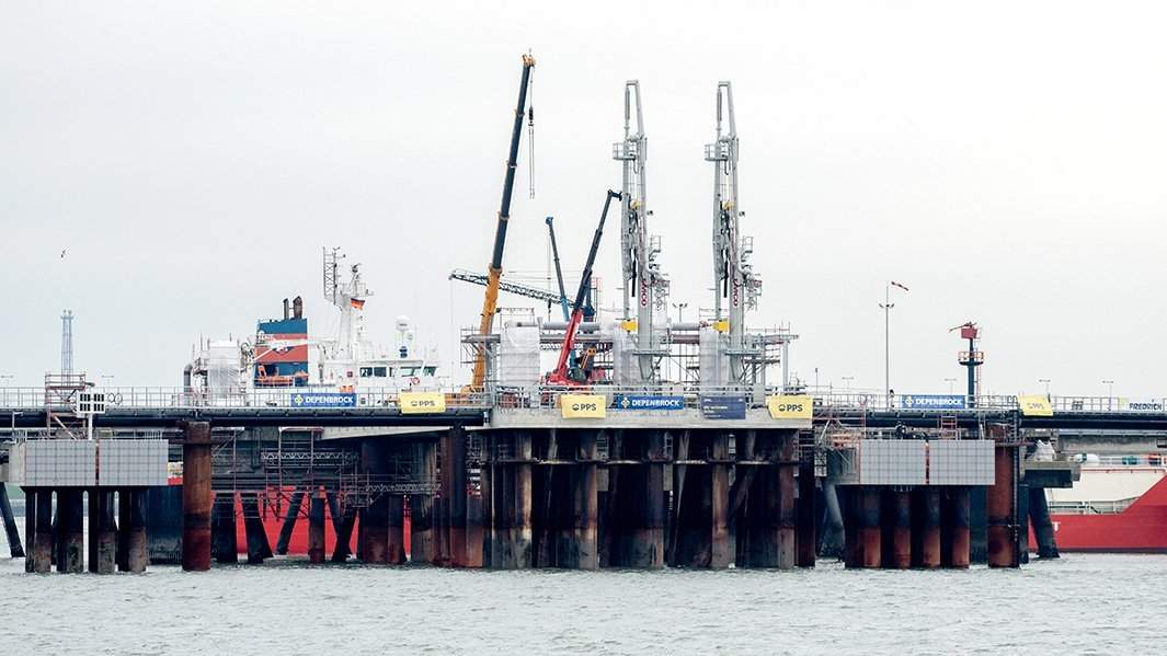 Терминал для приема сжиженного газа