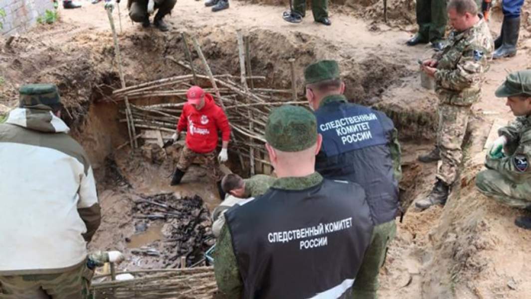 Проведение поисковых работ на месте бывшего нацистского концлагеря «Дулаг-142» в Брянске