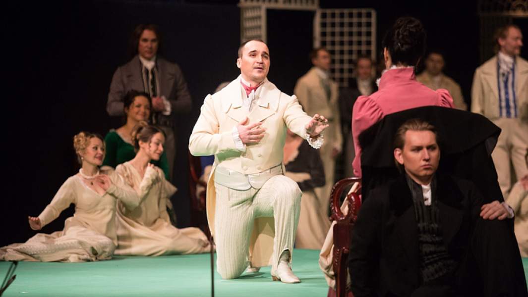 Александр Тюпа в роли Трике в опере «Евгений Онегин» П.И. Чайковского