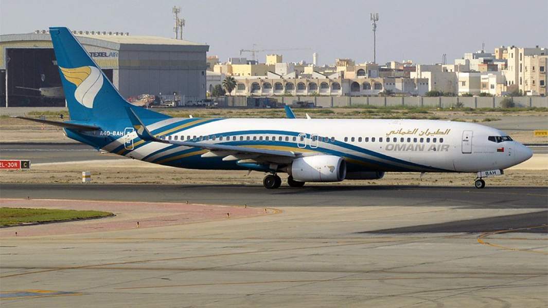 Самолет авиакомпании Oman Air