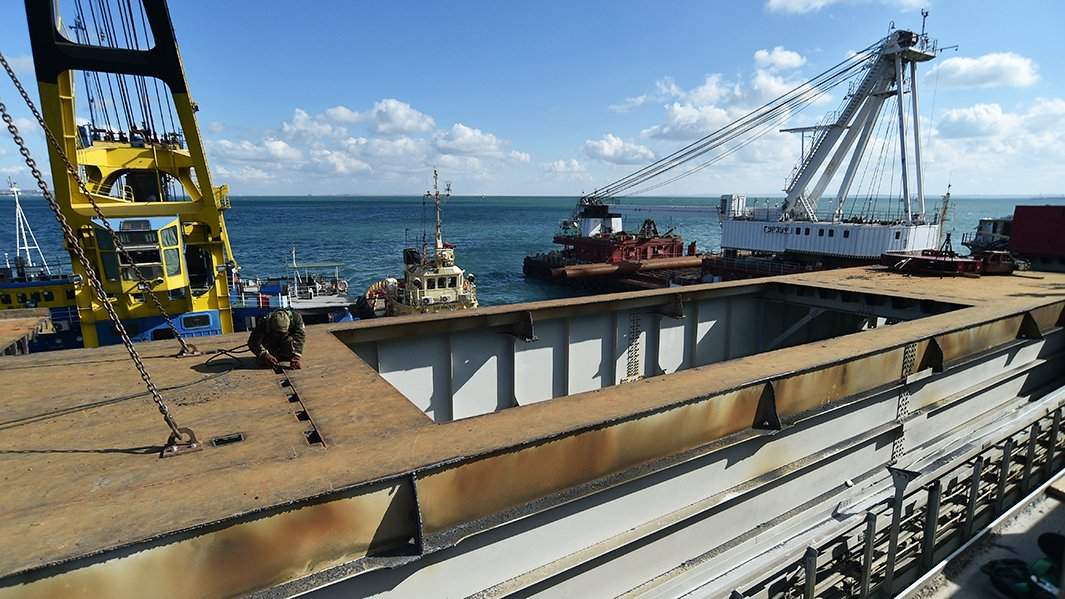 Восстановление Крымского моста 