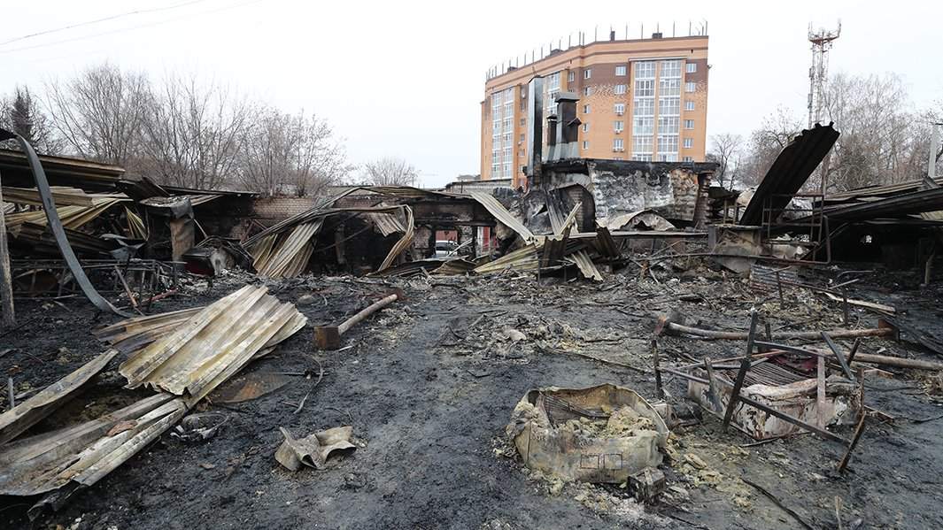 В ту ночь здесь творился какой-то апокалипсис