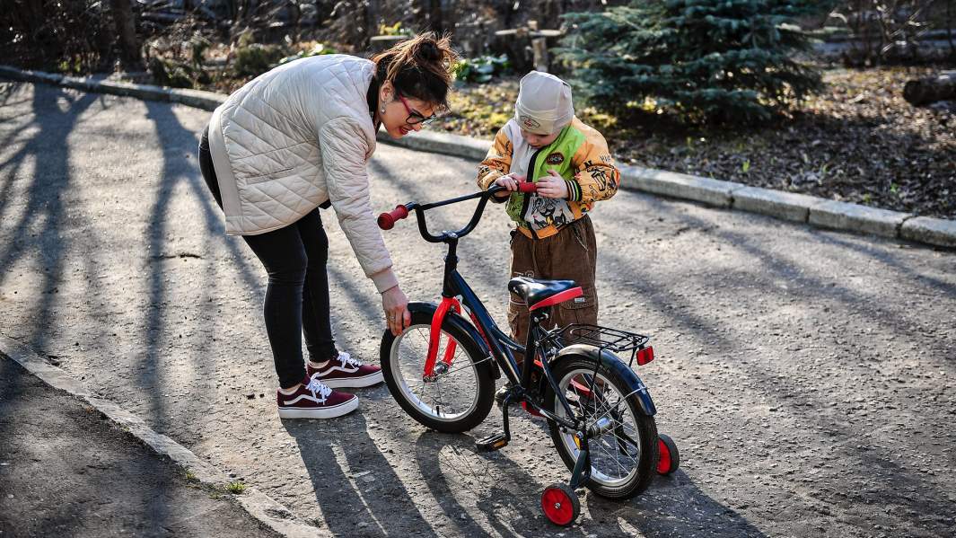 Женщина с ребенком