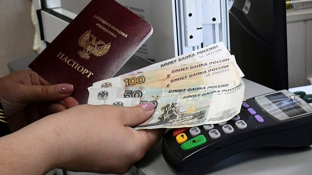 Банкноты паспорт ДНР