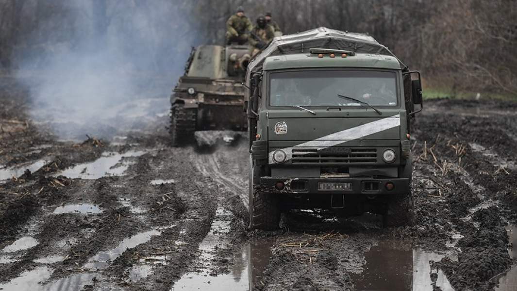 Военная техника ВС РФ на запорожском направлении