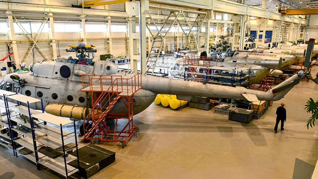 Производство вертолетов на заводе "Мотор Сич" в Запорожье