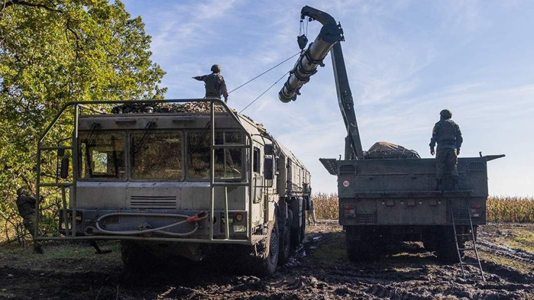 Оперативно-тактический ракетный комплекс «Искандер-М» в зоне проведения специальной военной операции