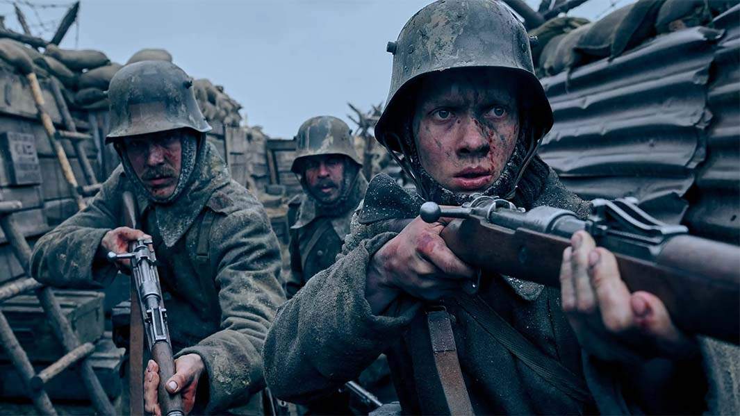 кадр из фильма на западном фронте без перемен