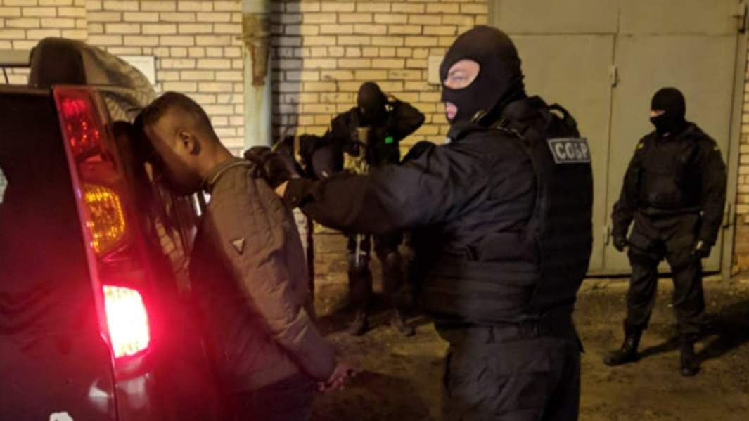 Фернандо Санчес во время задержания