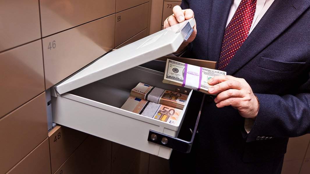 банкноты банк валюта хранение