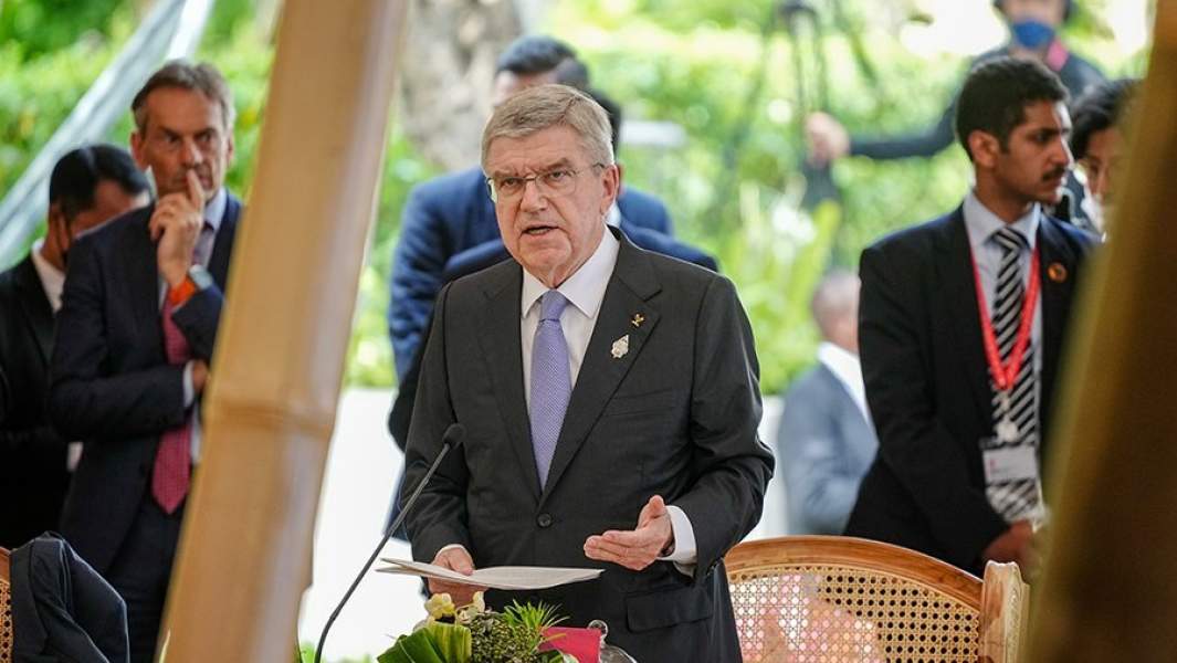 Президент МОК — Томас Бах