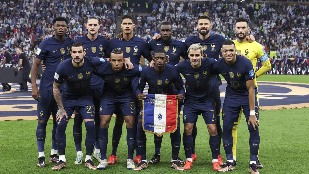 Сборная Франции по футболу перед матчем с Аргентиной