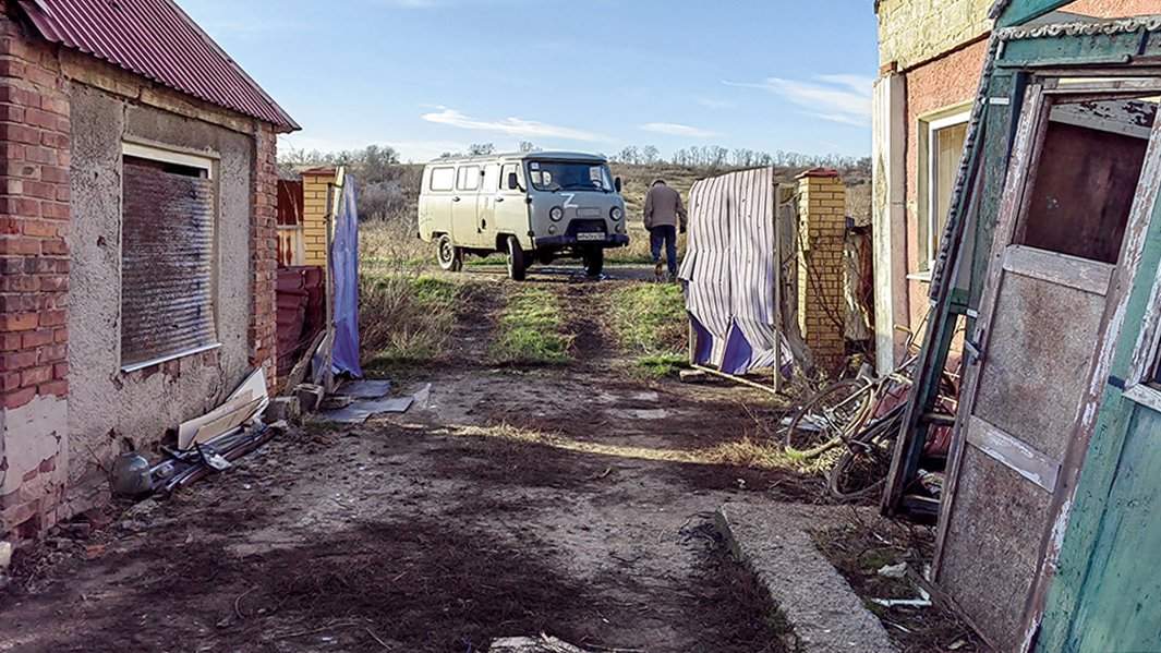 Новобахмутовка, прифронтовая зона, уличком