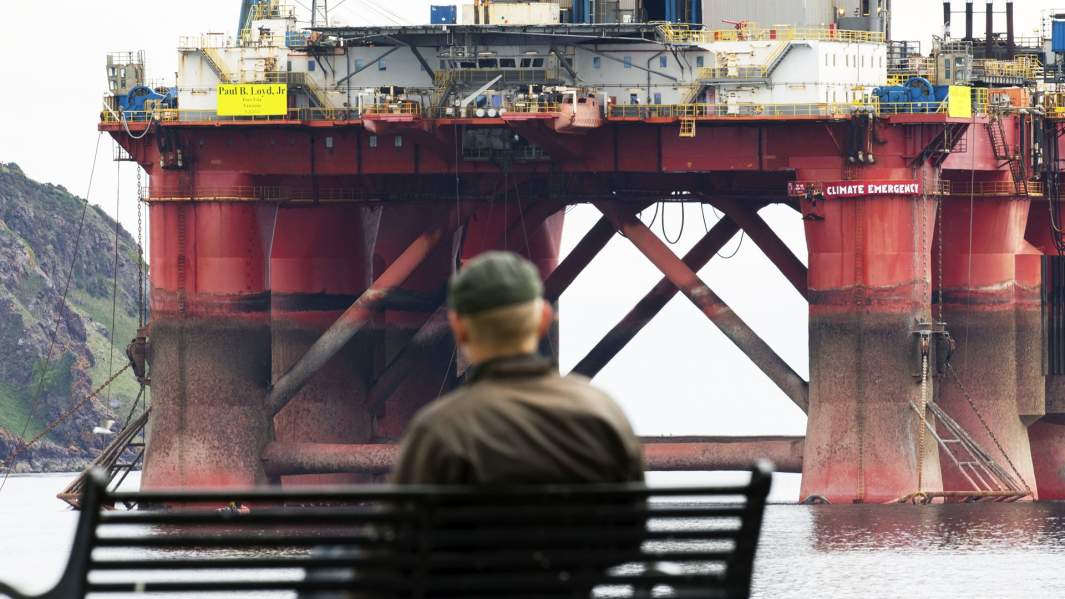 добыча нефти в Шотландии