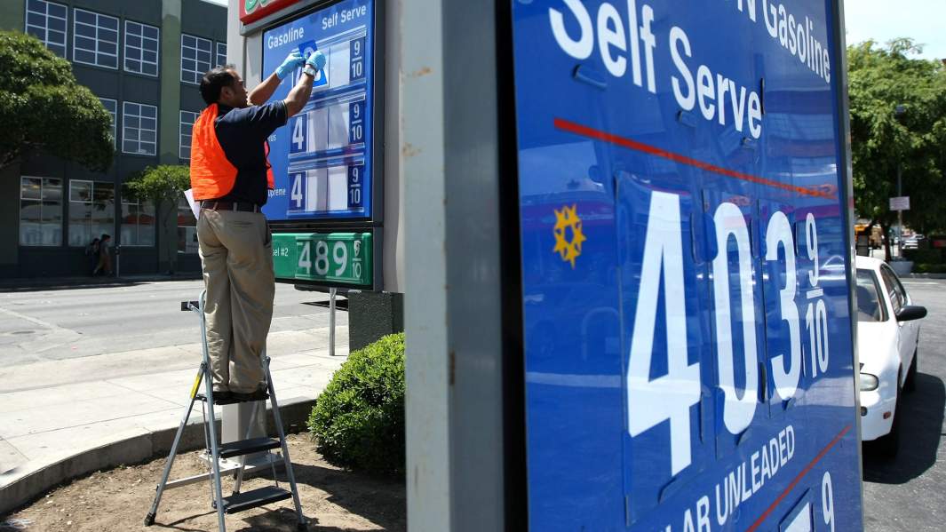 Заправка в США