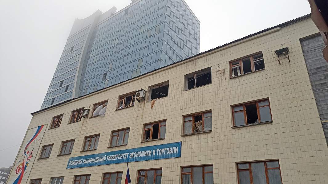 Обстрелы Донецка