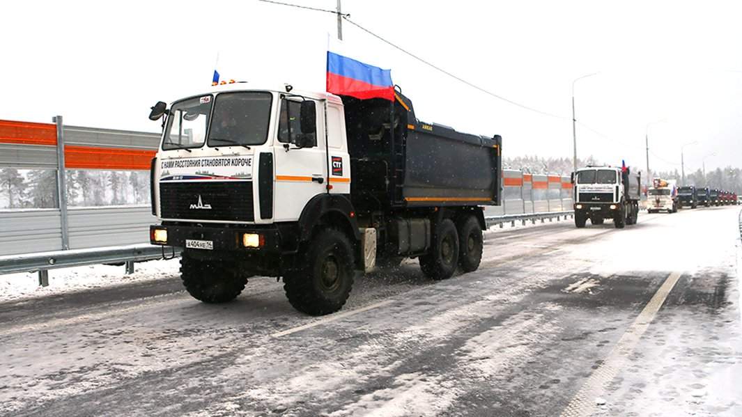 дорога дороги М12 восток