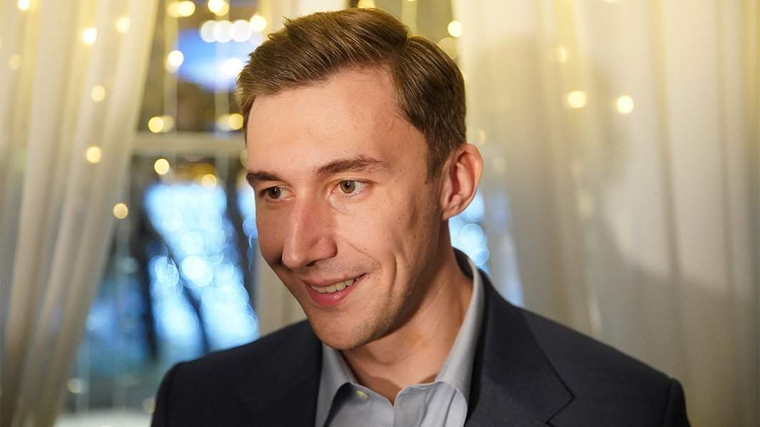  гроссмейстер, вице-чемпион мира Сергей Карякин
