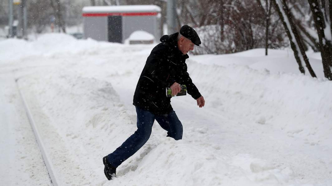 снегопад москва