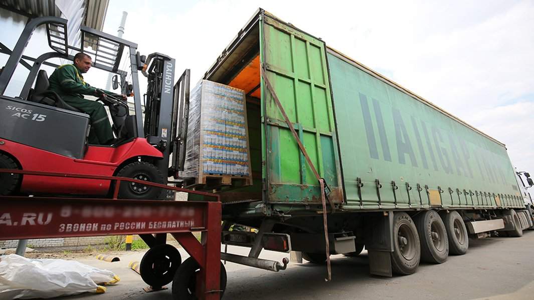 фура продукты 